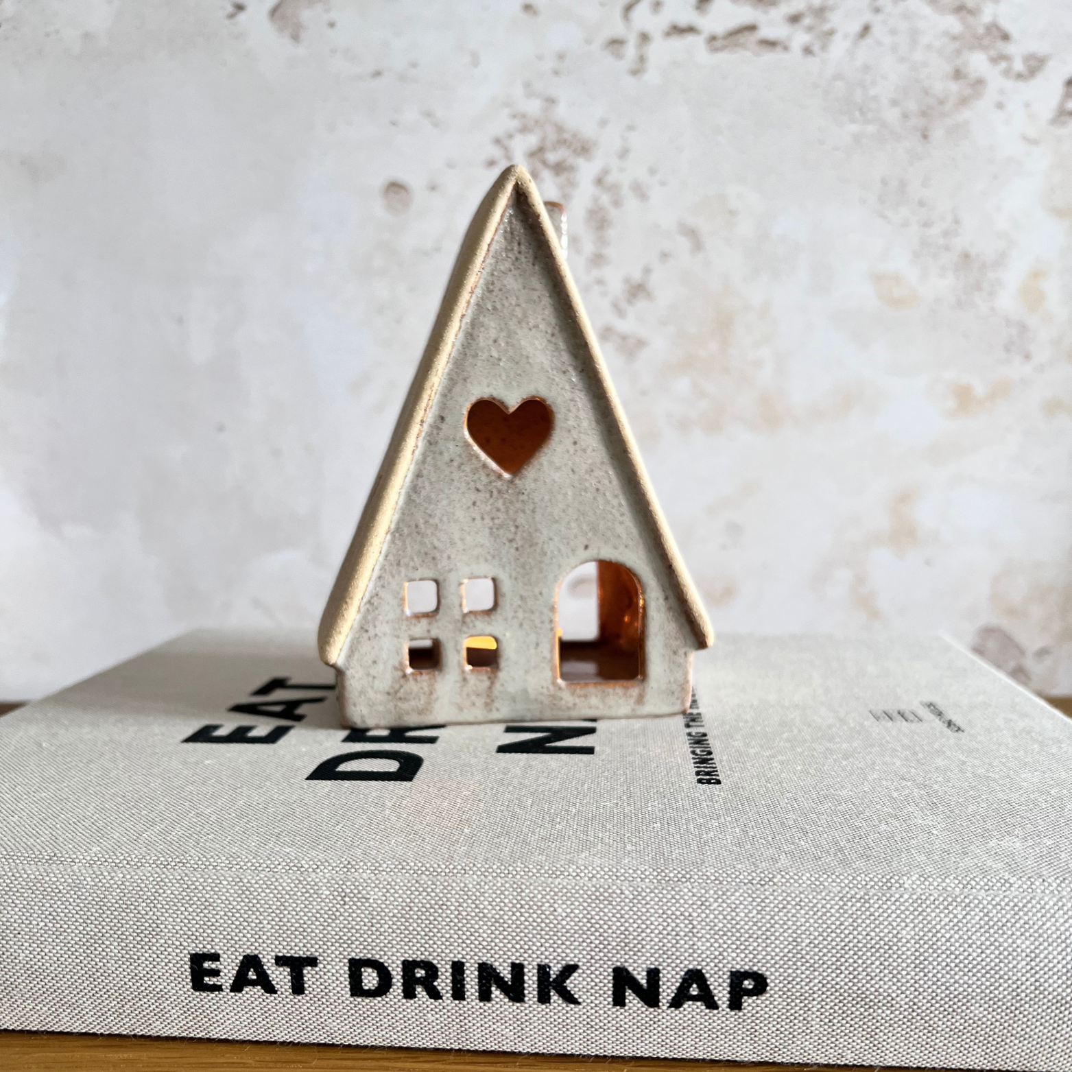 Bluebell cottage tea light holder