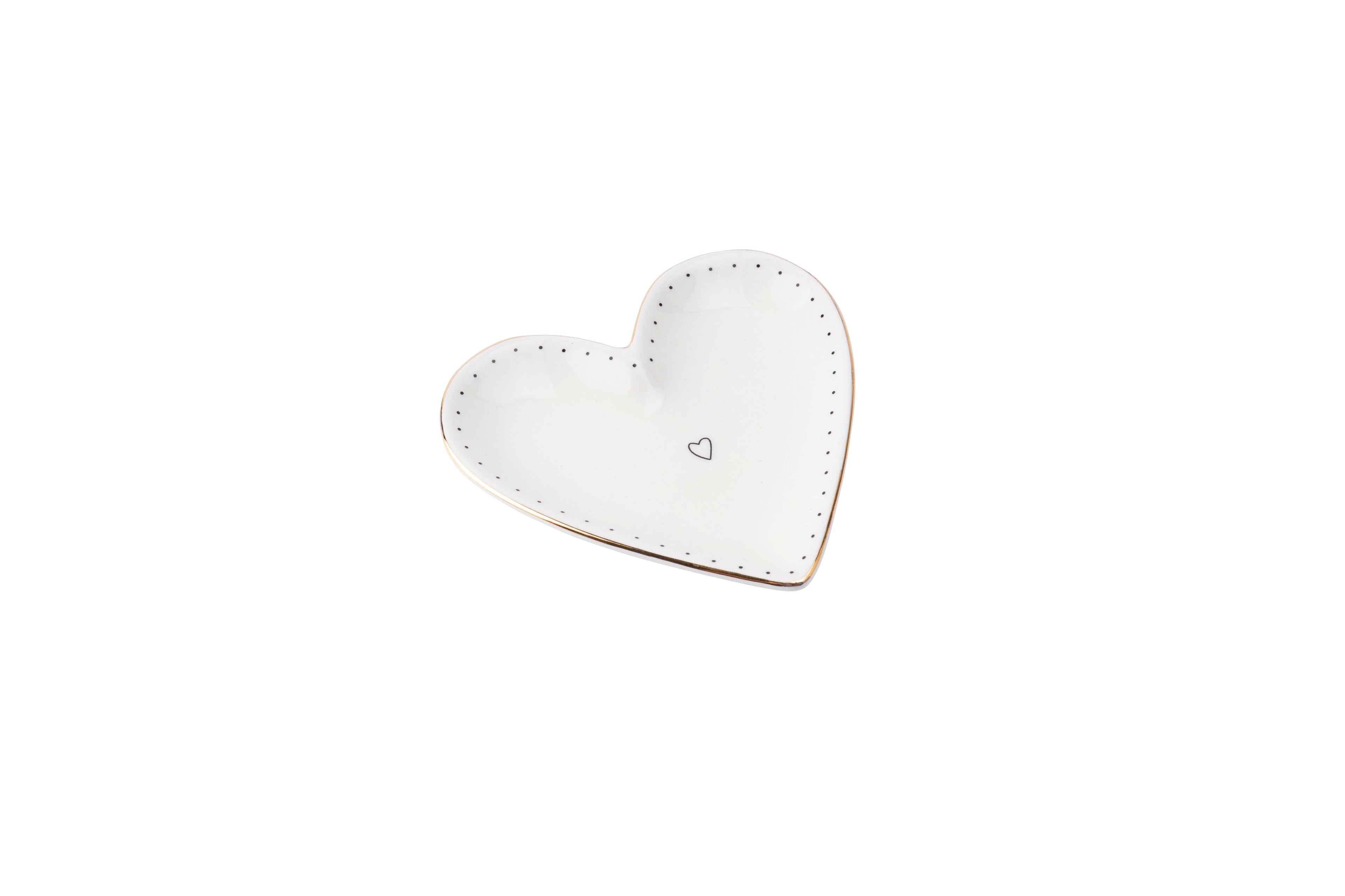 ceramic heart dish no packaging