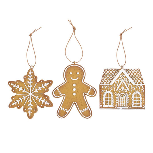 gingerbread cookies christmas tree decorations