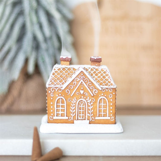 Gingerbread House Incense Burner