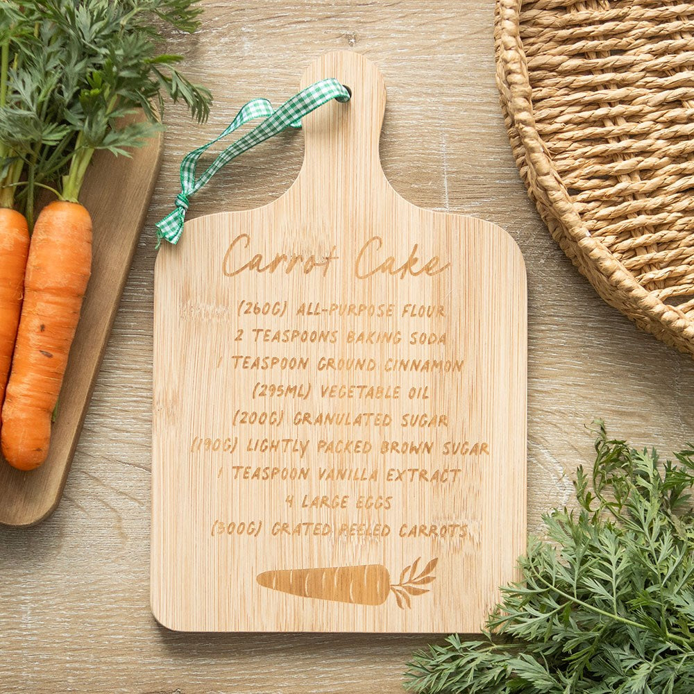 Carrot Cake Bamboo Serving Board