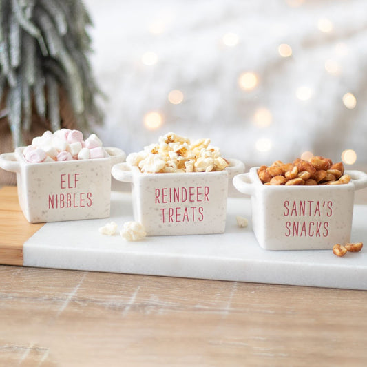 Christmas Snack Pots