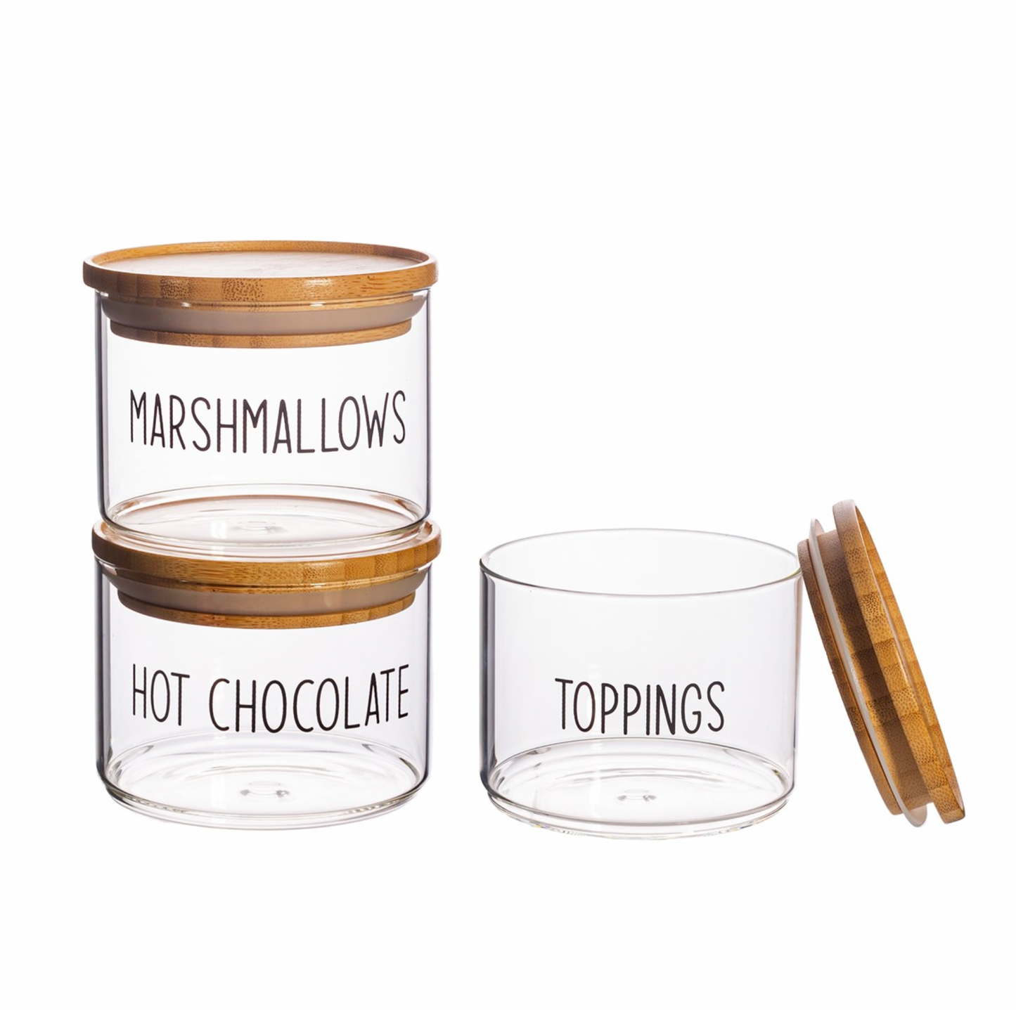 Hot Chocolate Stacking Jars