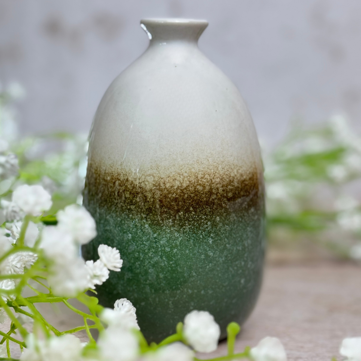 Glazed Bud Vases