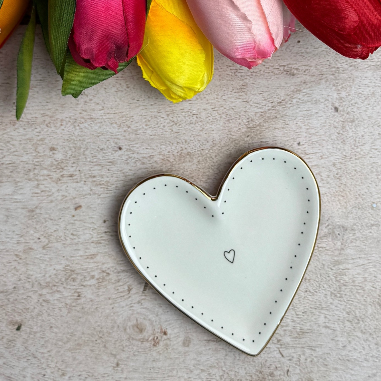 ceramic heart dish