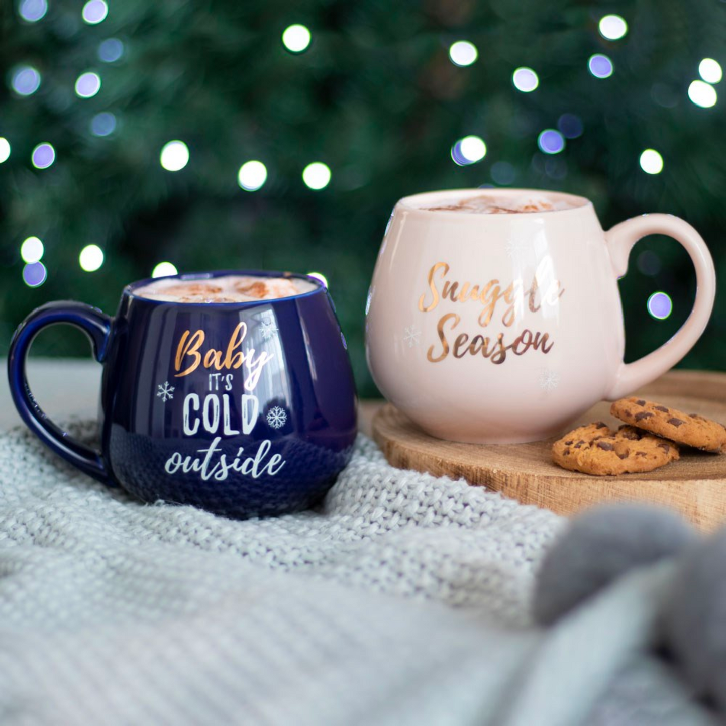 cold outside mug with snuggle