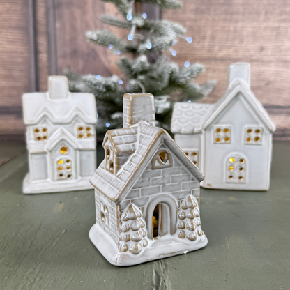 cosy cottage with led lights 