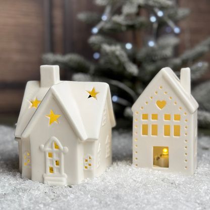 cosy led house small and star