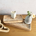 flower tray duo staged