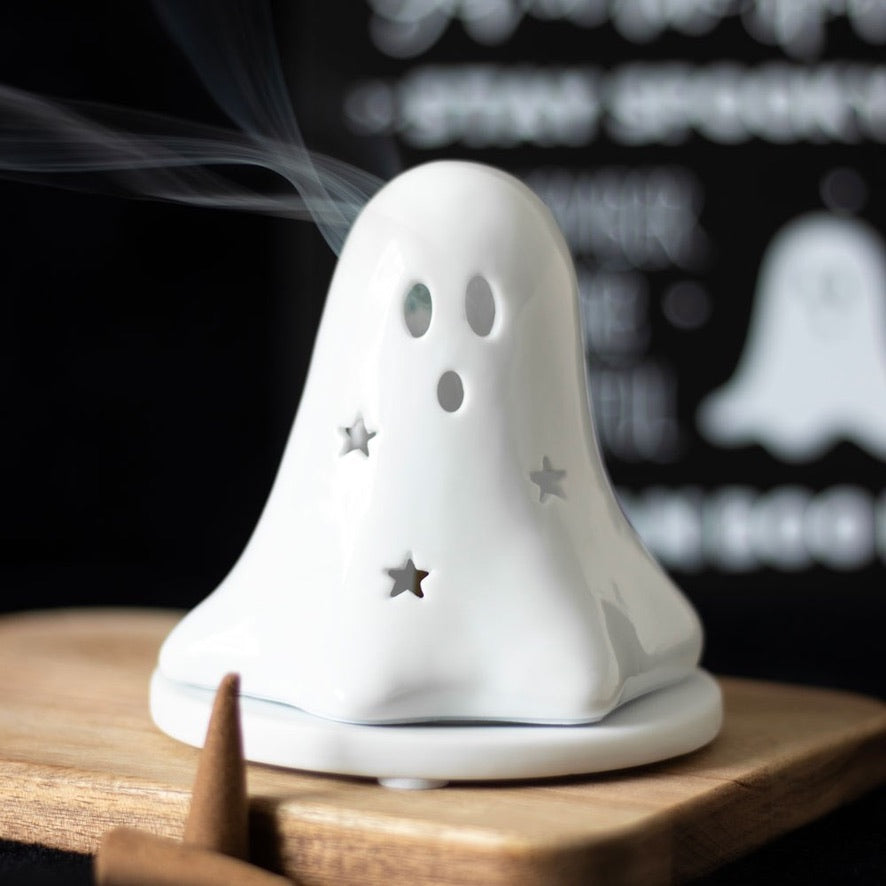 ghost incense burner