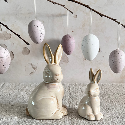 glazed bunnies with eggs