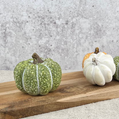 green rustic pumpkin big