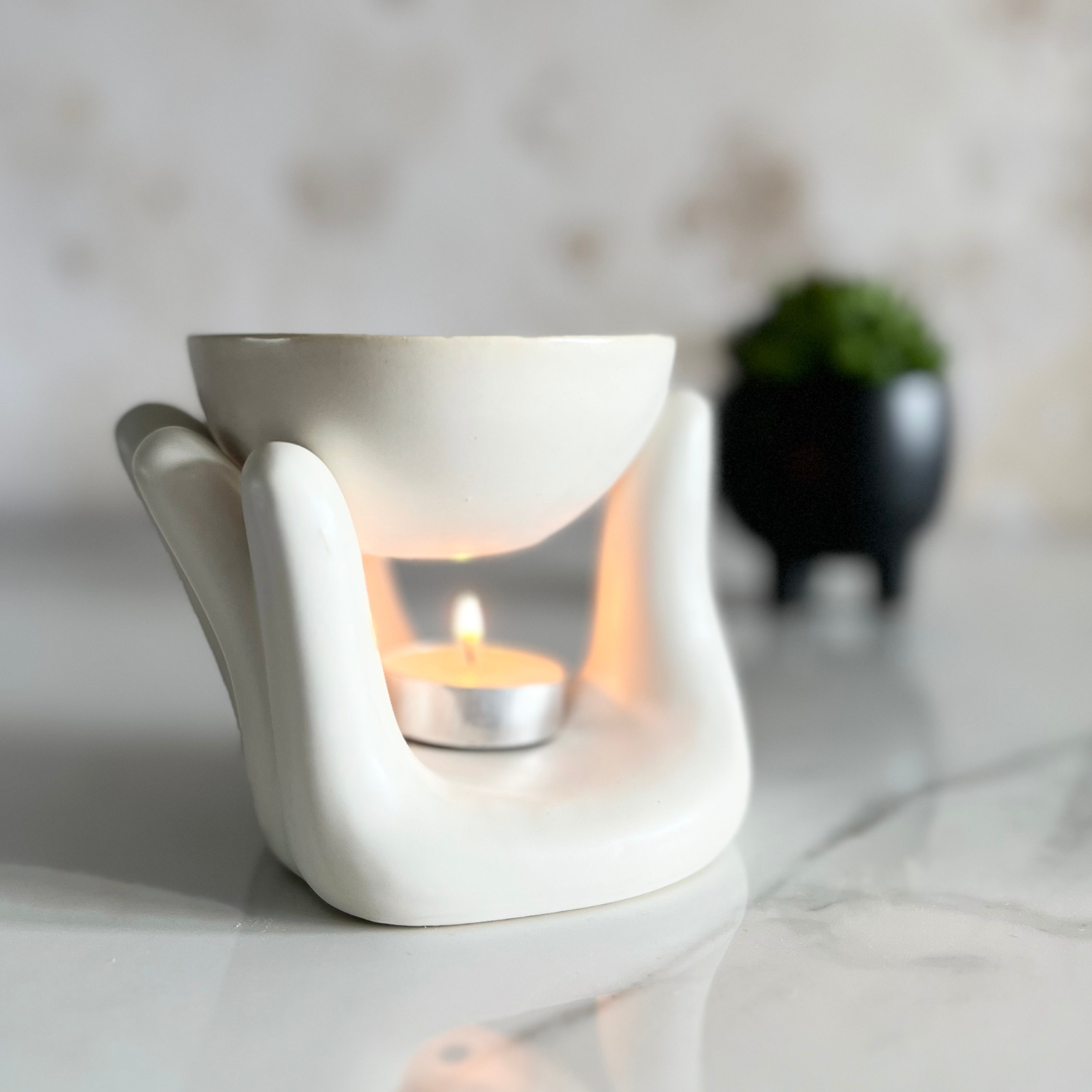 hand oil burner