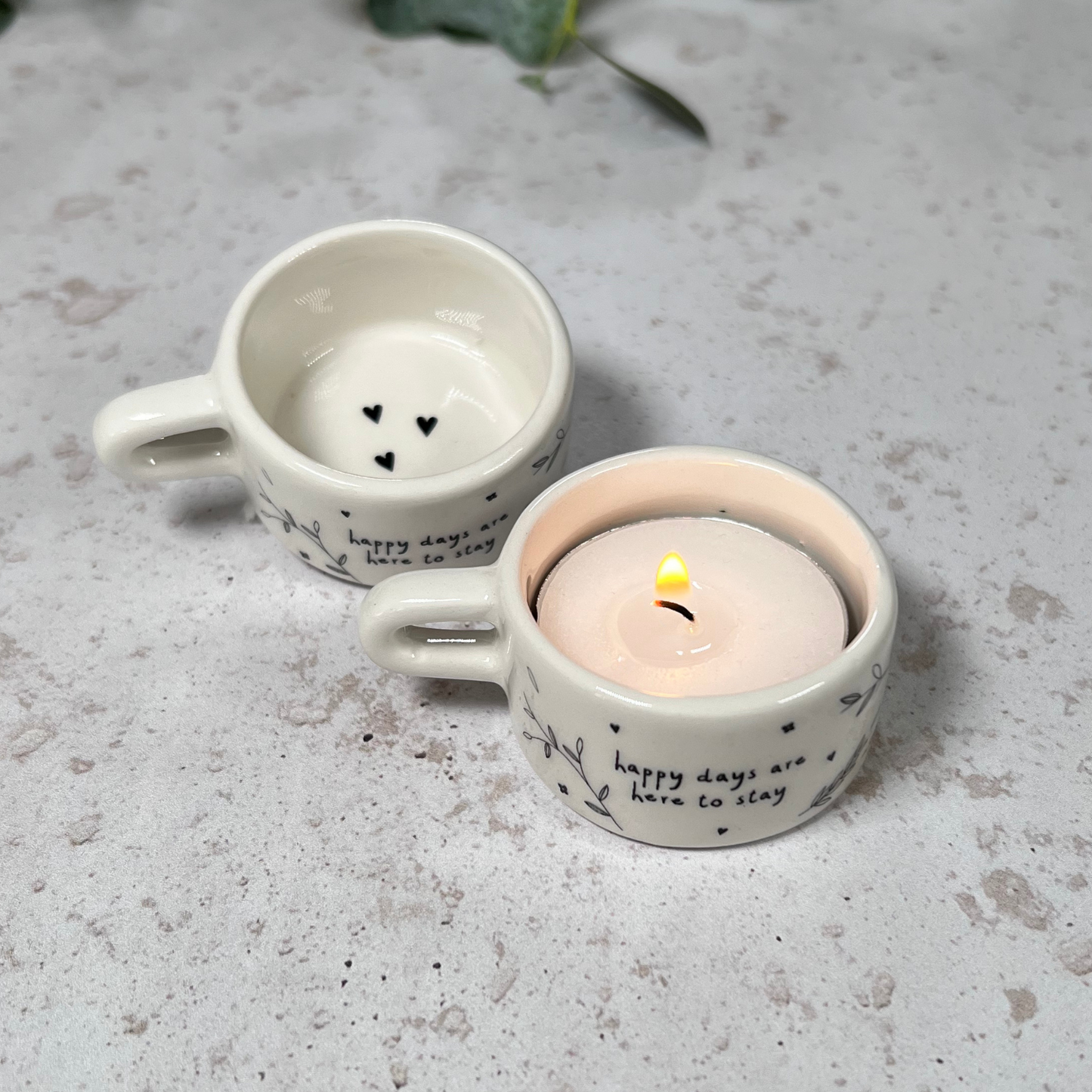 happy days tea light holder 