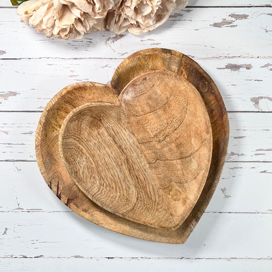 mango heart tray duo