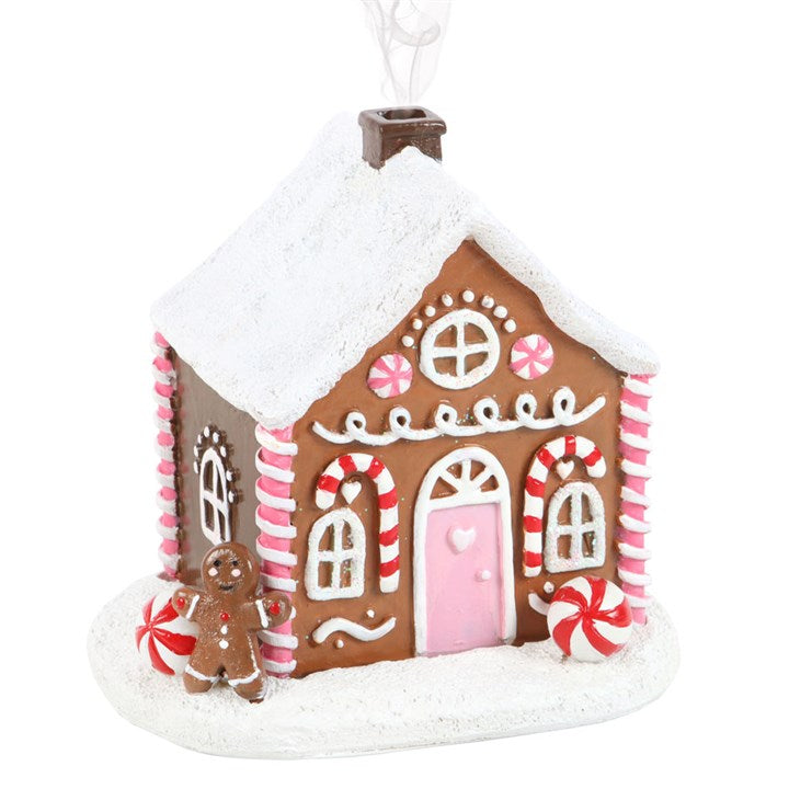 Sugarplum Gingerbread House Incense Burner