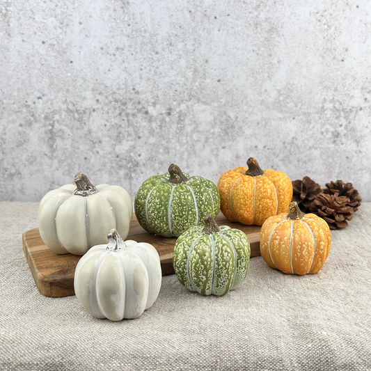 rustic pumpkin trio 