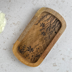 small floral tray