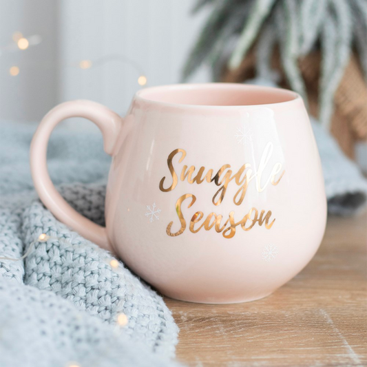 snuggle season mug styled