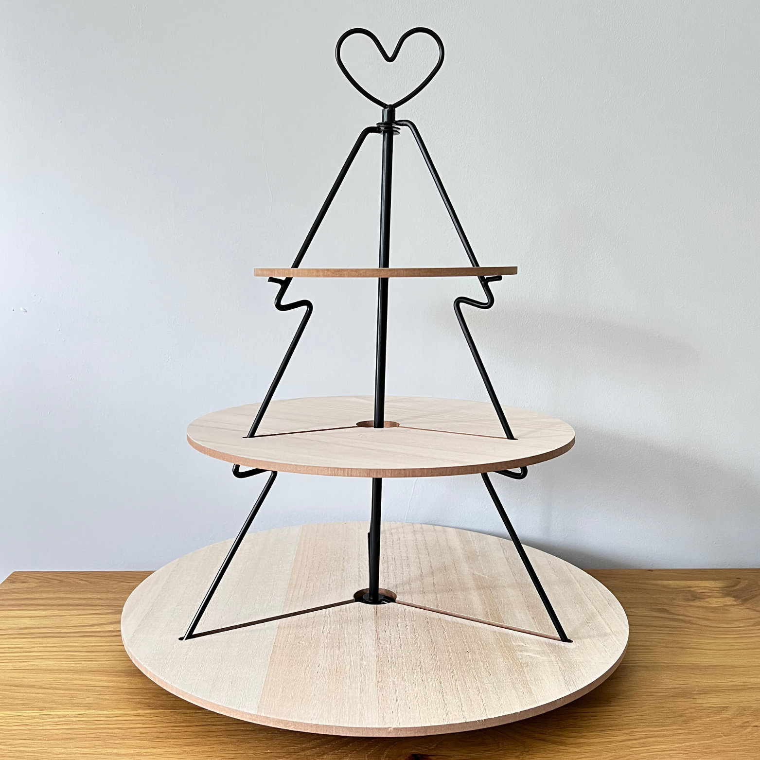 tiered christmas tree tray